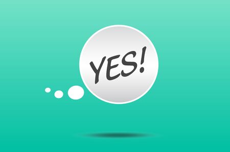 icon of white paper talking balloon. Speech bubble, vector Illustration and graphic elements.のイラスト素材