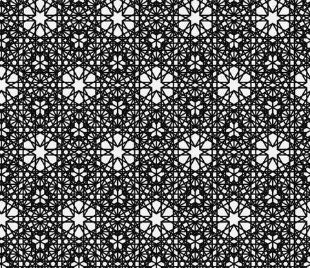 Seamless patterns with abstract ornament. Modern stylish texture. Vector.のイラスト素材