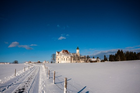 Pilgrimage Church of Wiesの写真素材