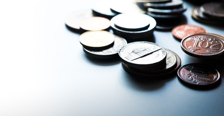 Money coins.Finance banking.Business investment.Saving conceptの写真素材