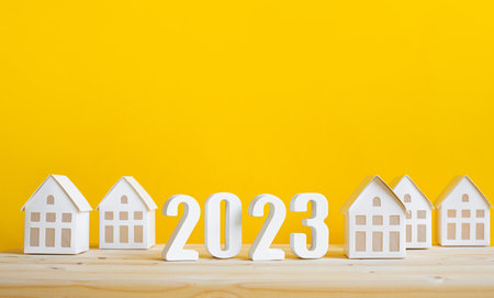 2023 business property or real estate concepts.copy space