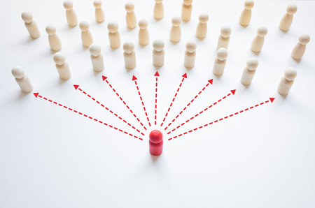 Business human resource management concepts.build team confidence. plan and strategy analysis....
