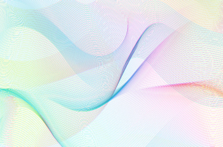 colorful line art background linear designのイラスト素材