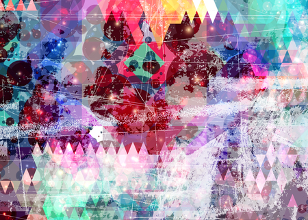 Abstract color splash artistic backgroundの写真素材