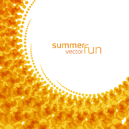 summer fun abstract beautiful frame, backgroundのイラスト素材