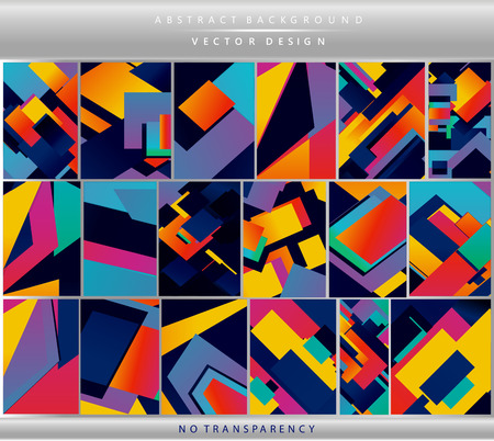 Set of brochure & flyer cover template and business cardsのイラスト素材