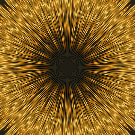Luxury concept shiny golden colors, fireworks background.のイラスト素材