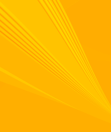 Soft yellow & orange color toned,  3d minimal concept abstract background. Brochure & flyer template, layout.のイラスト素材