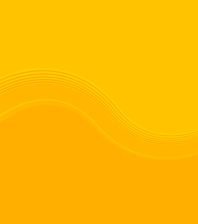 Soft yellow & orange color toned,  3d minimal concept abstract background. Brochure & flyer template, layout.のイラスト素材