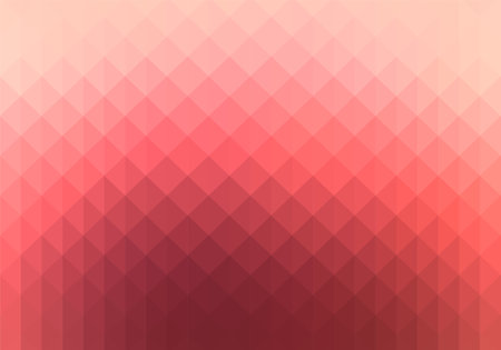 Shiny vibrant red and pink color tone, gradient and geometric background.のイラスト素材