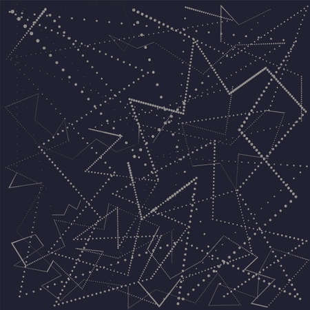 Technology concept line art mesh background.