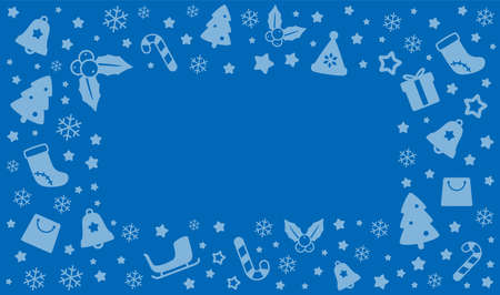 Christmas design for advertising, banners, leaflets and flyers, vector illustrationのイラスト素材