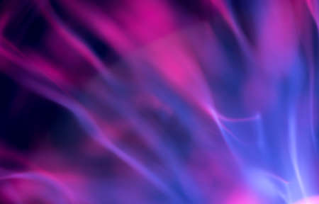Plasma Light Ball on black background