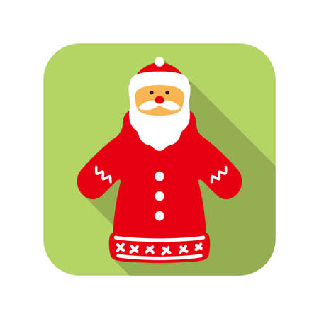 Santa Claus icon designのイラスト素材