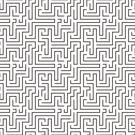 maze pattern seamless, vector illustrationのイラスト素材