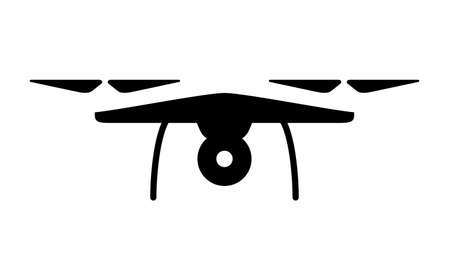 Drone icon design, flying, vector illustrationのイラスト素材