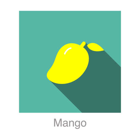 Cherry fruit flat icon, vector illustrationのイラスト素材