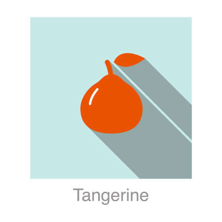 Cherry fruit flat icon, vector illustrationのイラスト素材