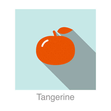 Cherry fruit flat icon, vector illustrationのイラスト素材
