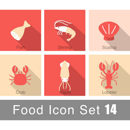 Supermarket meat icon set design, vector illustrationのイラスト素材
