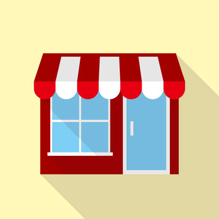 Restaurant building for food vector illustrationのイラスト素材