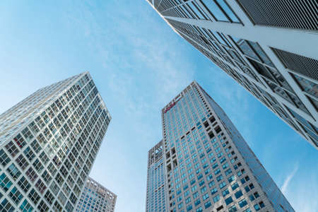 Urban commercial buildingのeditorial素材