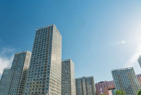 Urban commercial buildingのeditorial素材