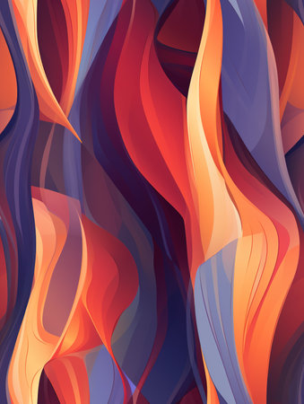 Abstract wavy background. Vector illustration. Can be used for wallpaper, web page background, web banners.の素材
