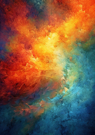 Abstract fractal background. Design element for brochure, advertisements, presentation, web and other graphic designer works. Digital collage.の素材