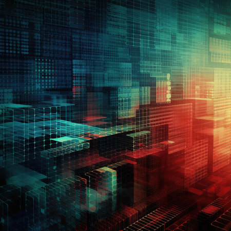 Digital business background image with media icons on media screen.の素材