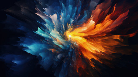 abstract wallpaper, motion inspiration, explodedの素材