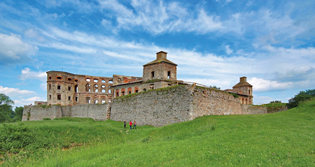 Krzyztopor castle (XVII century)  in Ujazd, Polandのeditorial素材