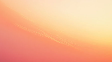 A soft orange gradient background, gently shifting from top to bottom, creating a calm and simple aesthetic for versatile use.の素材