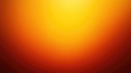 Orange gradient background fading from light to dark, providing a serene and minimalist look, suitable for various design elements.の素材