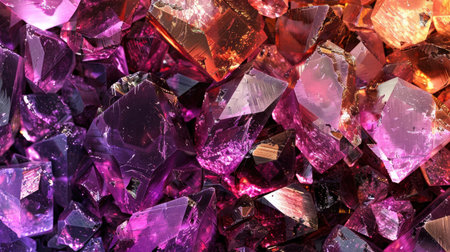 Richly colored spinel texture background, ideal for creative banners and poster designsの素材