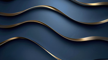 Chic indigo base with luxurious finish, perfect for highlighting the best awards or exclusive products. Vector imagesの素材