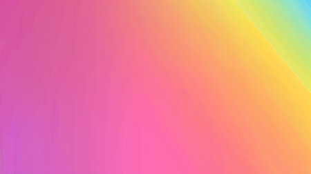 An LGBT background with a gradient rainbow and plenty of blank space for text, suitable for digital and print mediaの素材