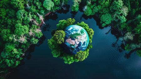 Promoting carbon offset programs and initiatives to offset greenhouse gas emissions and mitigate global warmingの素材