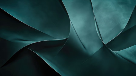 Abstract background in dark teal with geometric elements, perfect for a sophisticated and modern bannerの素材