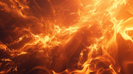 A mesmerizing display of abstract flames creates a powerful backdrop for your contentの素材
