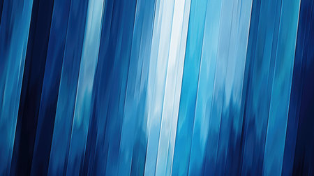 Elegant abstract striped pattern in shades of blue, ideal for sophisticated graphic projectsの素材