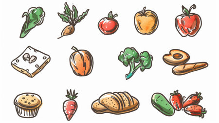 food logosの素材