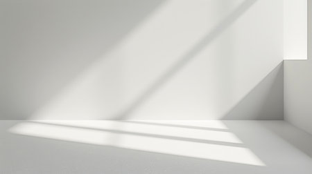 A clean, seamless white background with a light shadow effect around the edges, giving a subtle sense of depthの素材