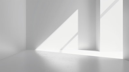 A plain white background with a subtle shadow effect at the corners, giving a sense of depth and dimensionの素材