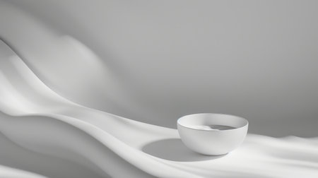 A plain white background with a soft shadow effect around the edges, giving the image a subtle sense of depthの素材