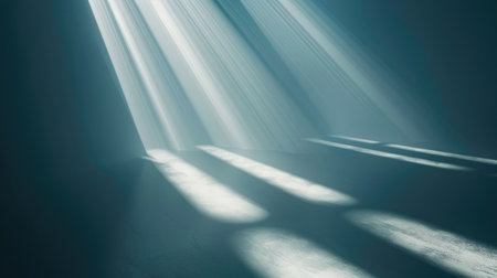 A minimalist abstract background with subtle light beams creating a gentle, peaceful atmosphere,の素材