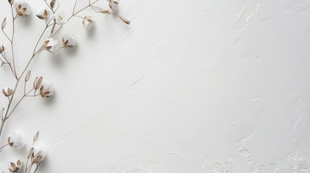 A simple white background with a smooth, matte finish, perfect for a clean and professional lookの素材