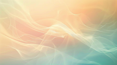 An abstract background with a soft glow and smooth gradients, perfect for creating a serene and modern look,の素材