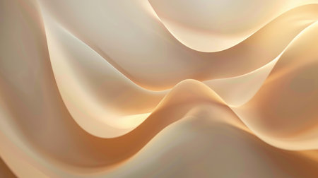 An abstract background with a soft glow and smooth gradients, perfect for creating a serene and modern look, no peopleの素材