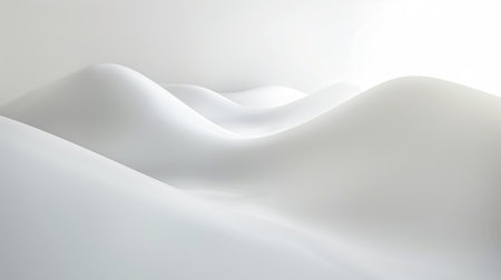 A minimalist white background with a light gradient effect, creating a soft and pleasing visual appearanceの素材